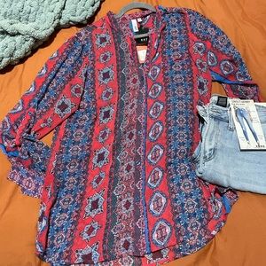 KUT from the kloth jasmine blouse